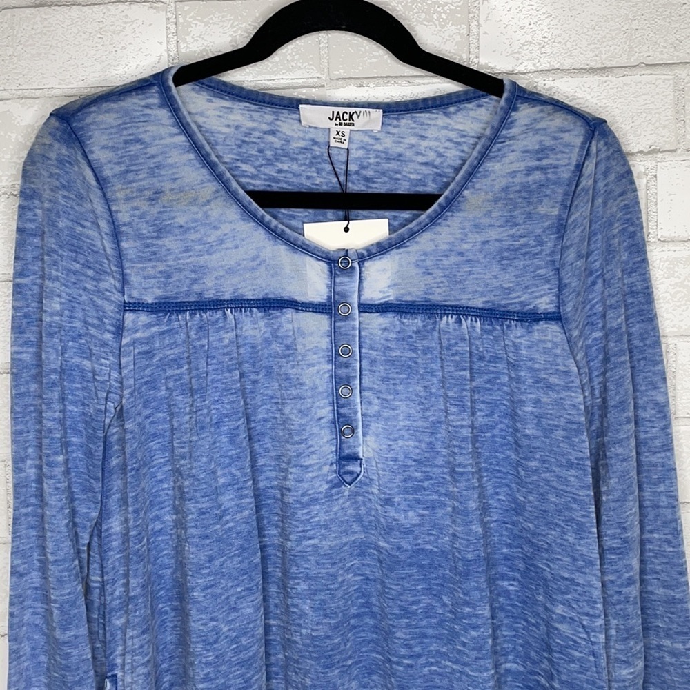 NWT Jack by BB Dakota What's the Scoop LS Henley - Picture 4 of 12